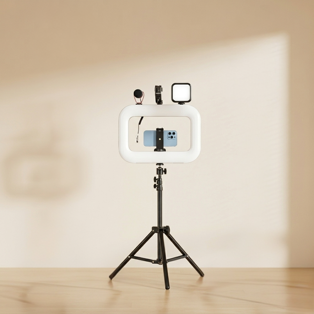 Roreta Tragbares Handheld-Ring-LED-Licht für Fotografie | Rosalyssa