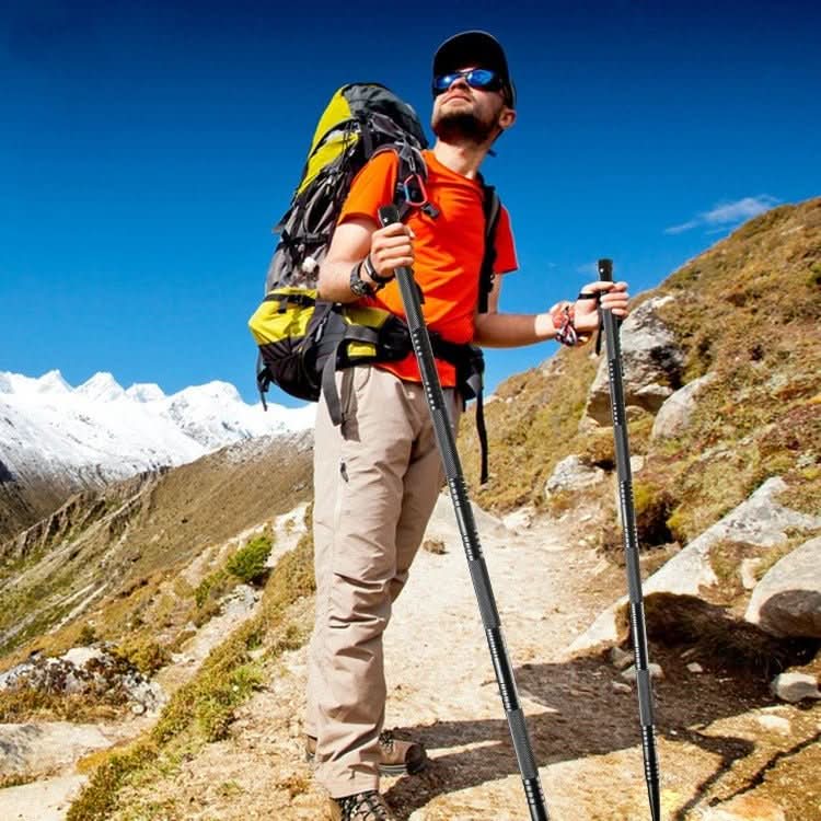 PathGuard TrekMate Taktischer Wanderstock mit Multitool für Outdoor und Notfälle