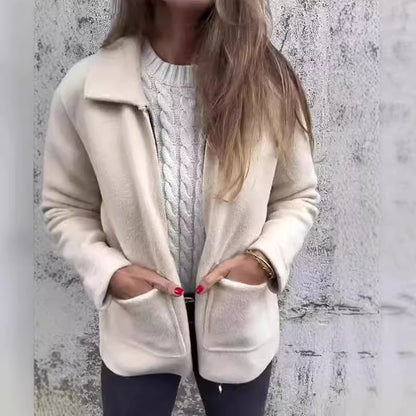 Veste Chic à Fermeture Éclair