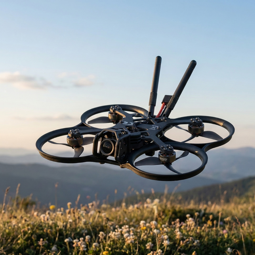 Drone FPV Brushless con sistema di illuminazione RGB per appassionati di quadricotteri | Rosalyssa