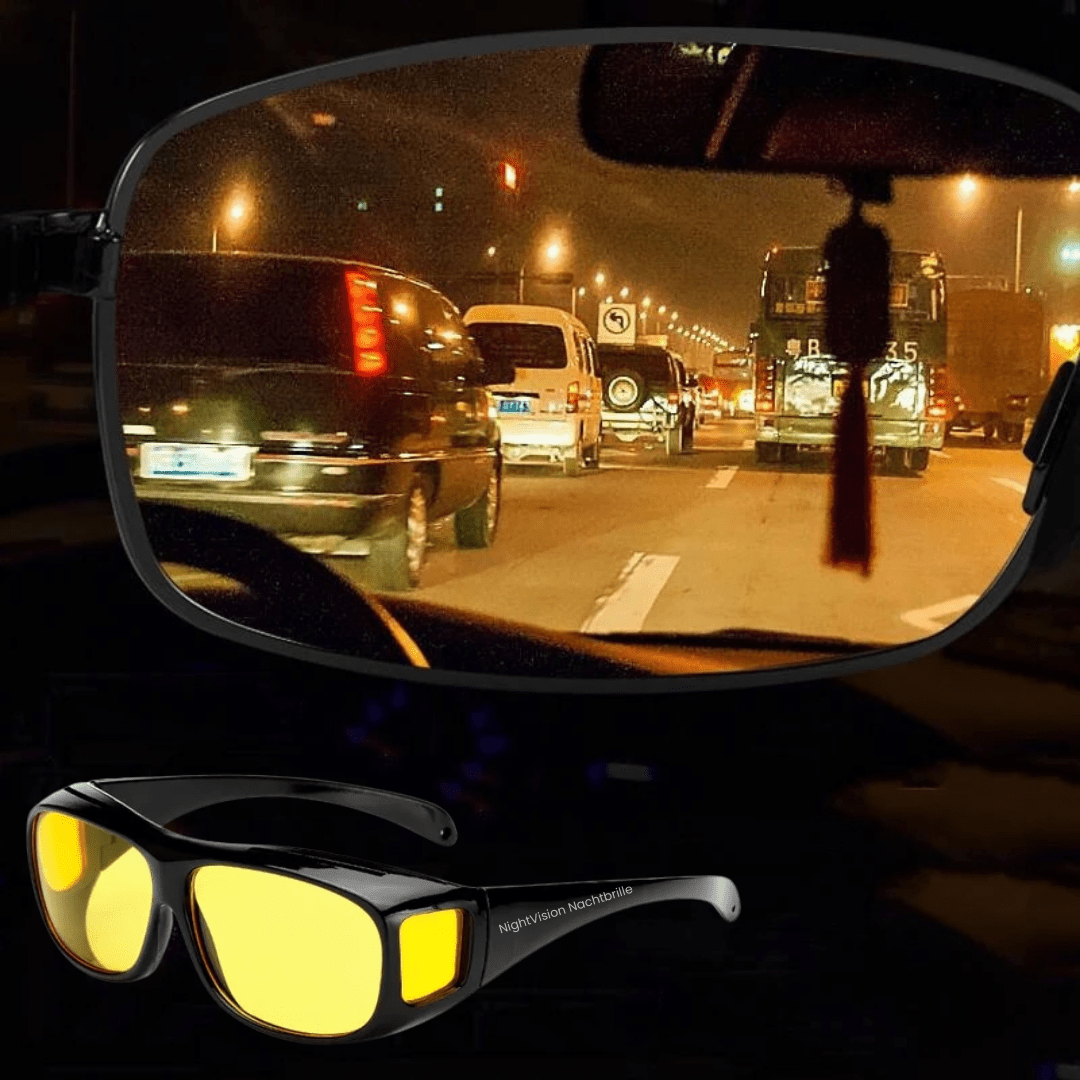 NoctiView Night Glasses With HD Lenses And Glare Protection For Safe Night Driving