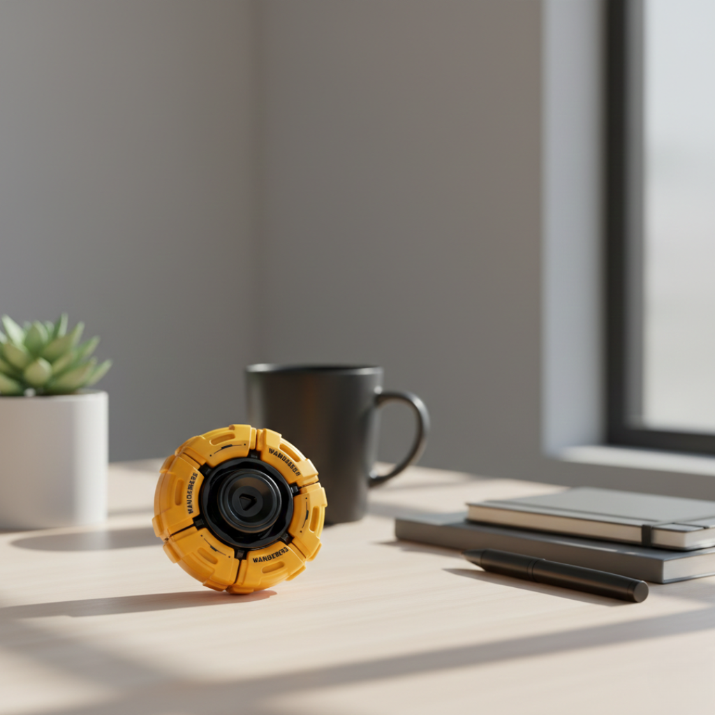 Glødende metal fidget spinner til skrivebord eller kontorbrug hver dag | Rosalyssa
