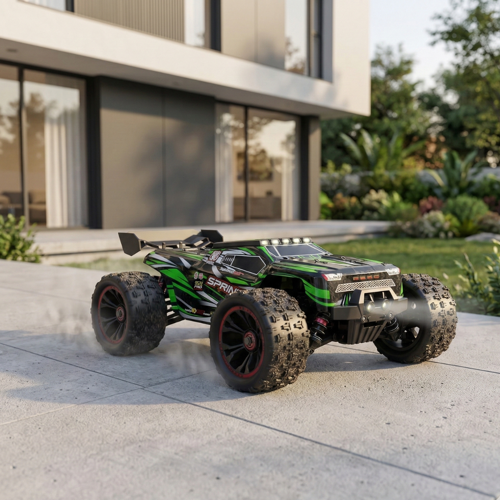 Bezuhlíkový 1:16 měřítko 4WD vysokorychlostní RC off-road závodní auto na dálkové ovládání | Rosalyssa