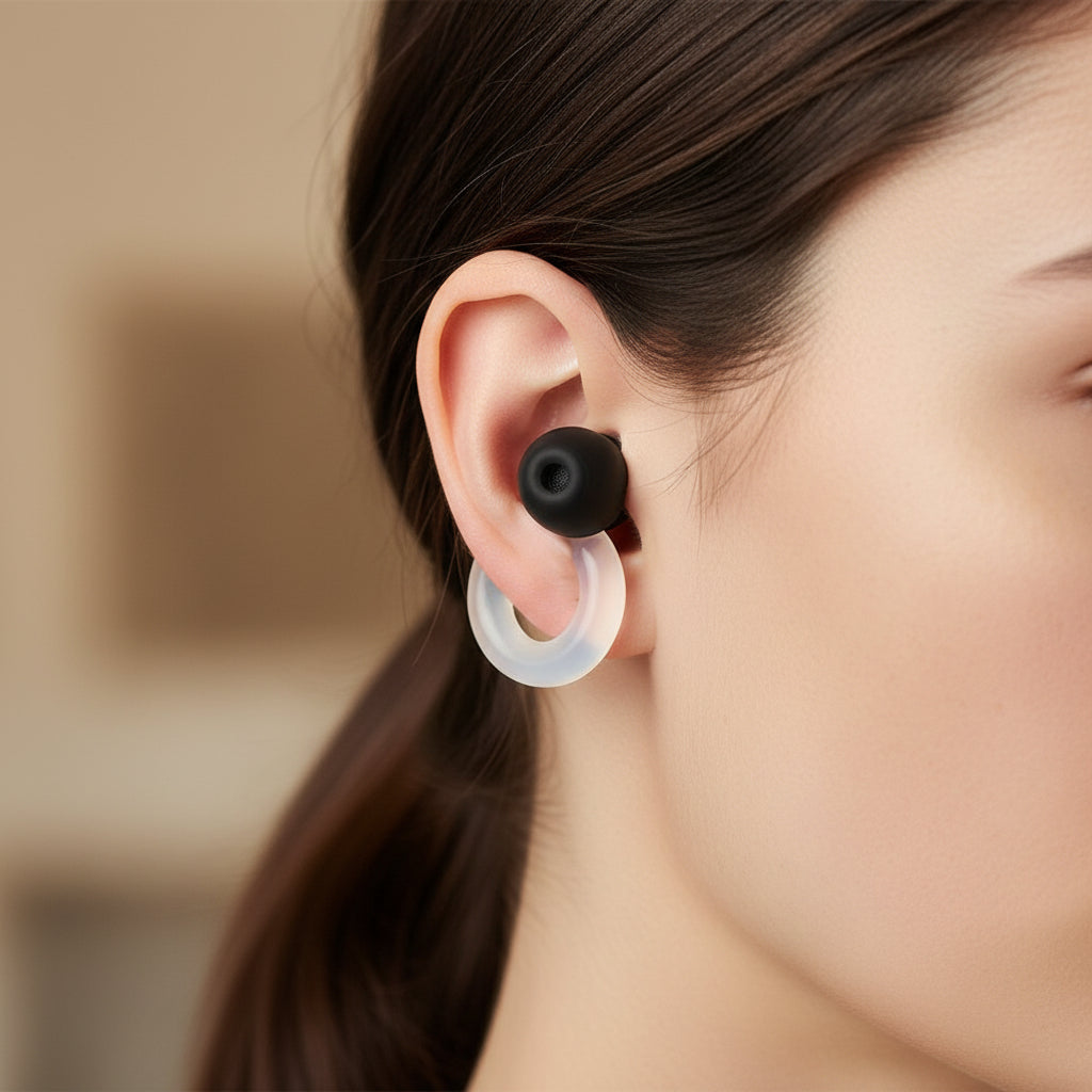 Reusable Silicone Sleep Earbuds For Noise Reduction And Comfort