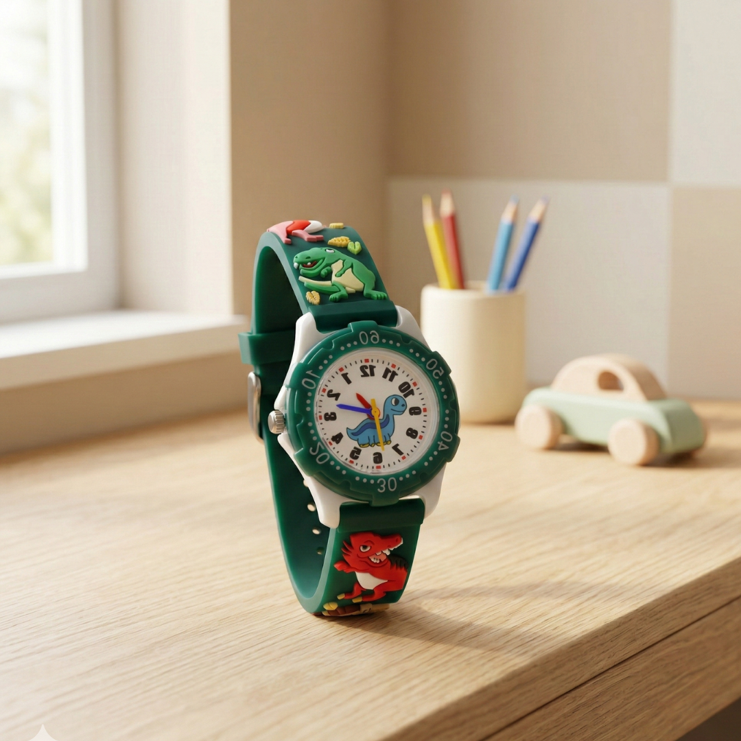 Dinosaur Quartz Kids Watch For Fun And Everyday Adventures | Rosalyssa