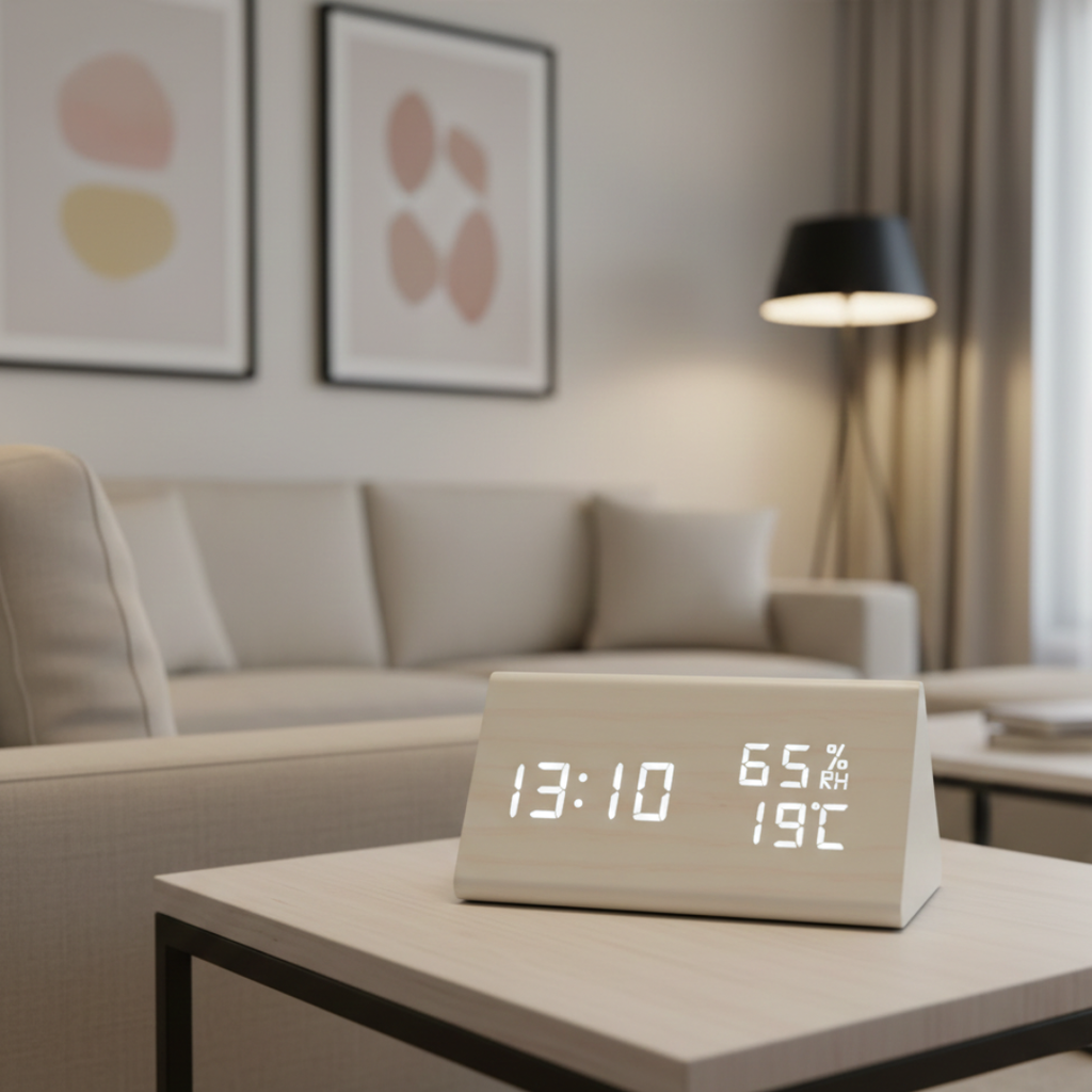 Sveglia digitale con display LED per casa o ufficio | Rosalyssa