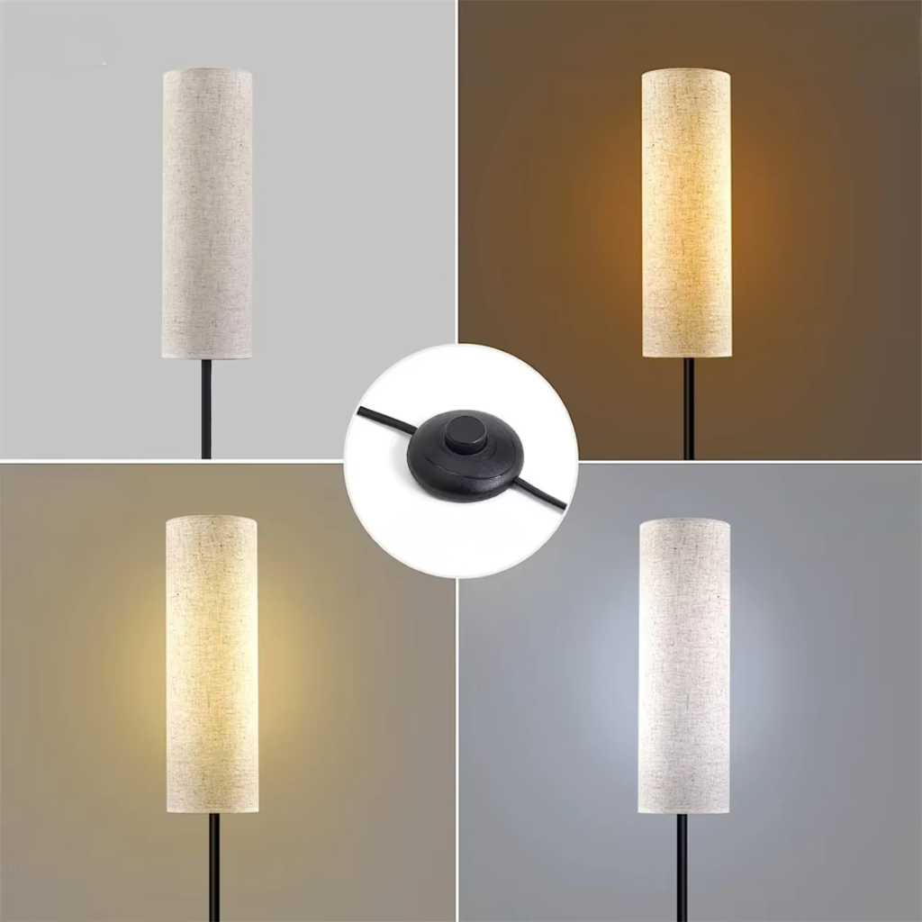 Dimmable LED Floor Lamp for Modern Ambient Lighting | Rosalyssa