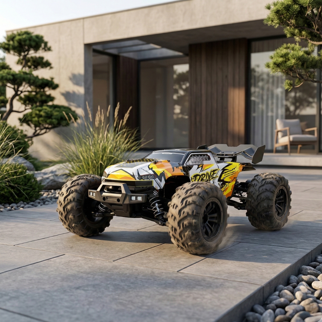 1:16 Schaal 4WD RC Monstertruck 70 Kilometer Per Uur Hoge Snelheid Offroad Crawler | Rosalyssa