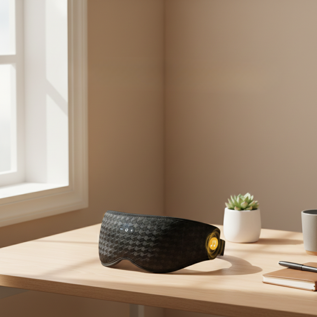 Bluetooth-Schlafmaske mit Audio für nächtlichen Komfort | Rosalyssa