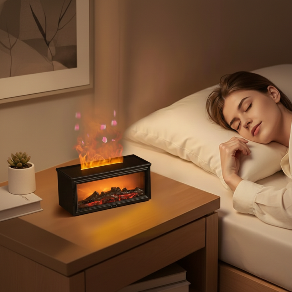 Flame Mist Ultrasonic Aroma Diffuser For Home Or Office | Rosalyssa