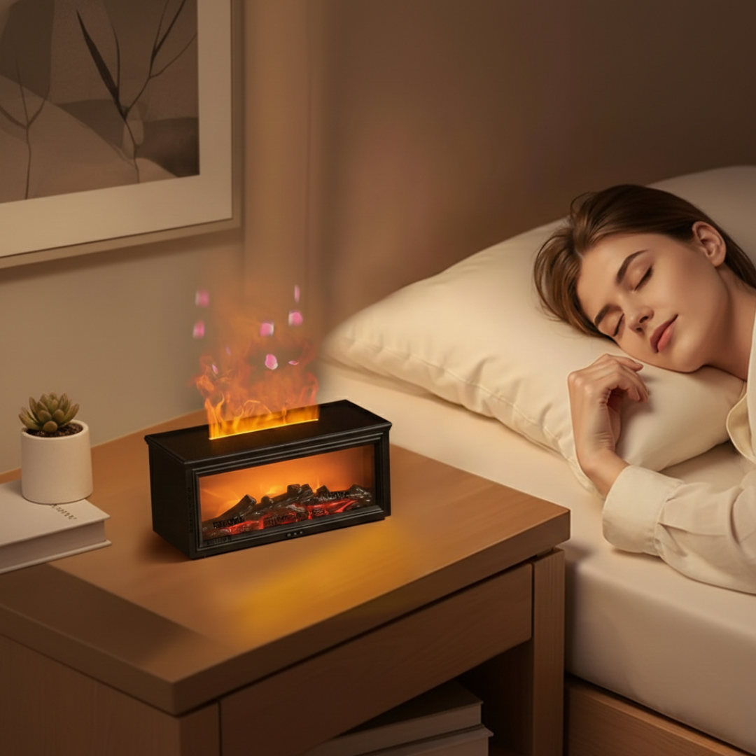 Flame Mist Ultrasonic Aroma Diffuser For Home Or Office | Rosalyssa