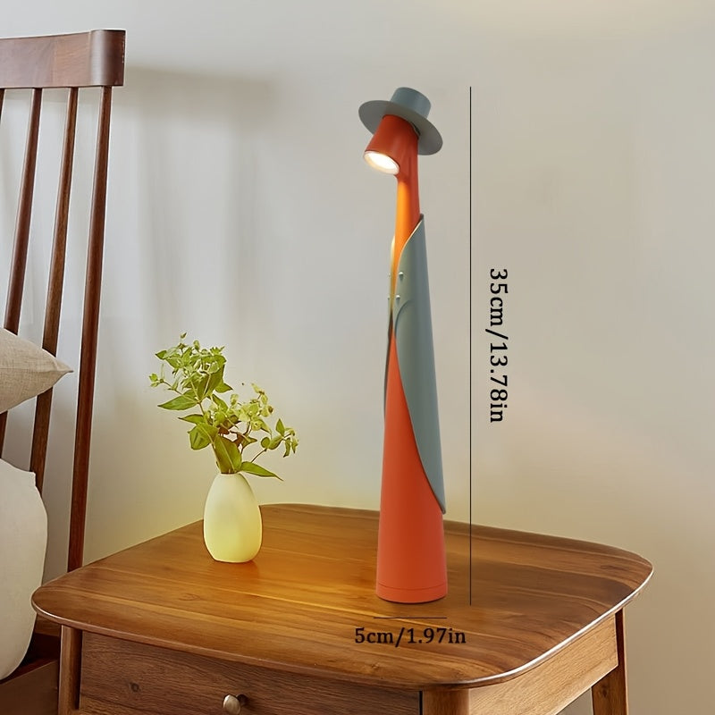 Creative Touch LED-Hutlicht Schreibtischlampe Wiederaufladbar