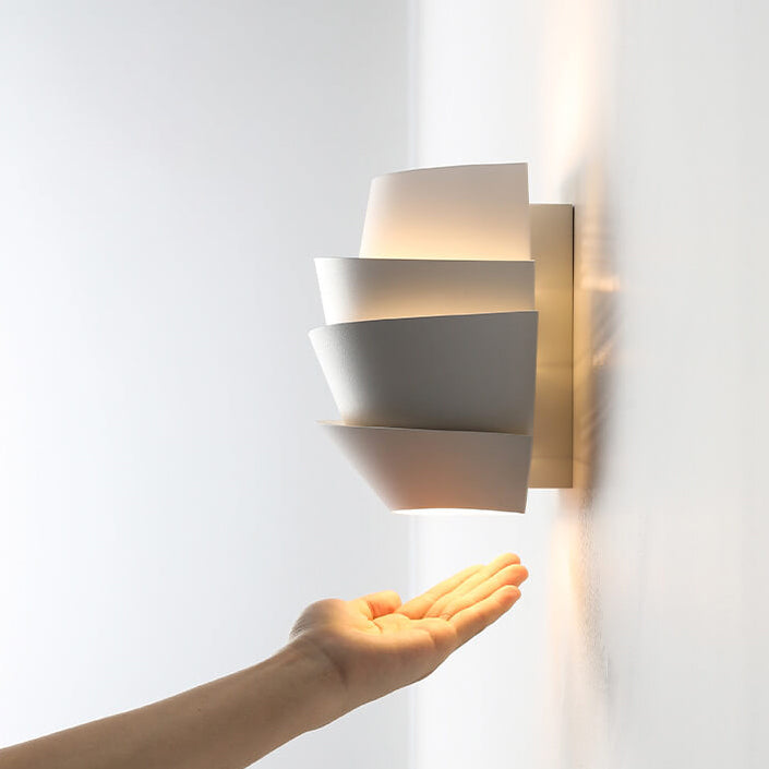 Nordella Nordic Wall Lamp With Two Iron Light Points
