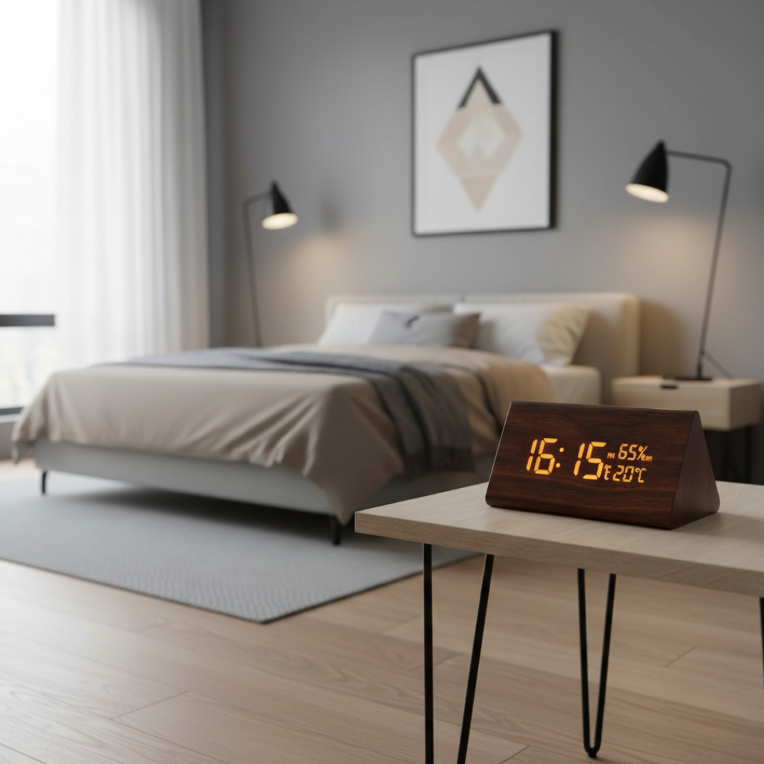 Sveglia digitale con display LED per casa o ufficio | Rosalyssa
