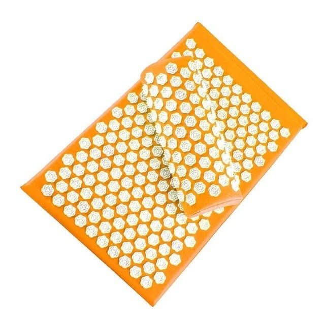 CalmFlow Acupressure Yoga Mat and Cushion Set for Natural Pain Relief and Relaxation