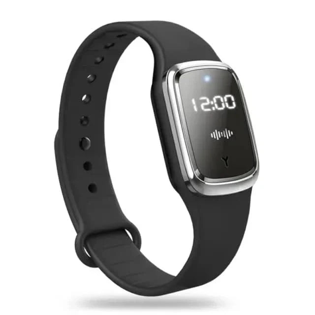 AeroGuard Ultraschall-Mückenabwehrarmband mit wiederaufladbarem Akku, modernes Design