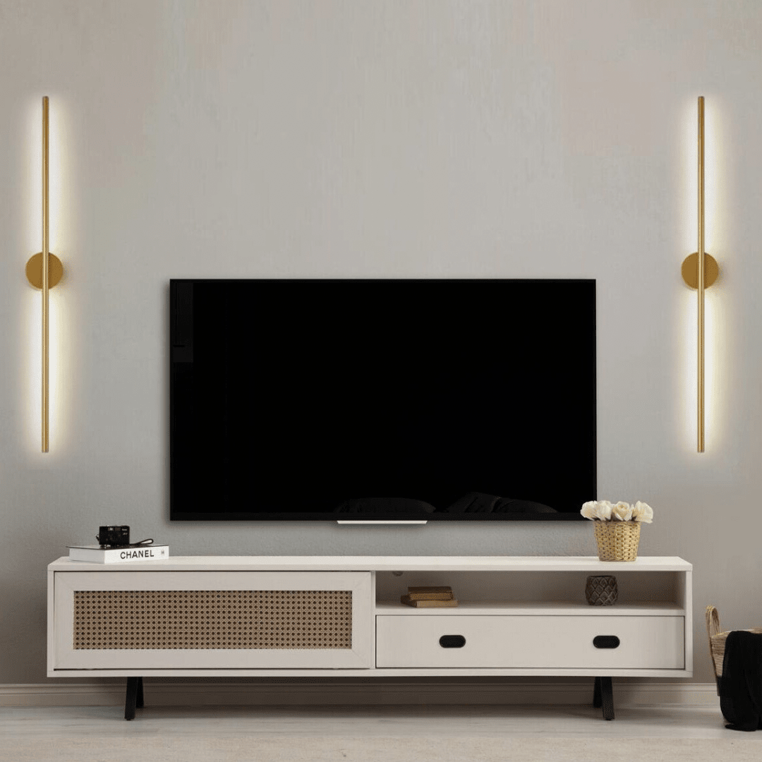 LumaNova Tube Wall Light for Modern Interiors and Living Spaces