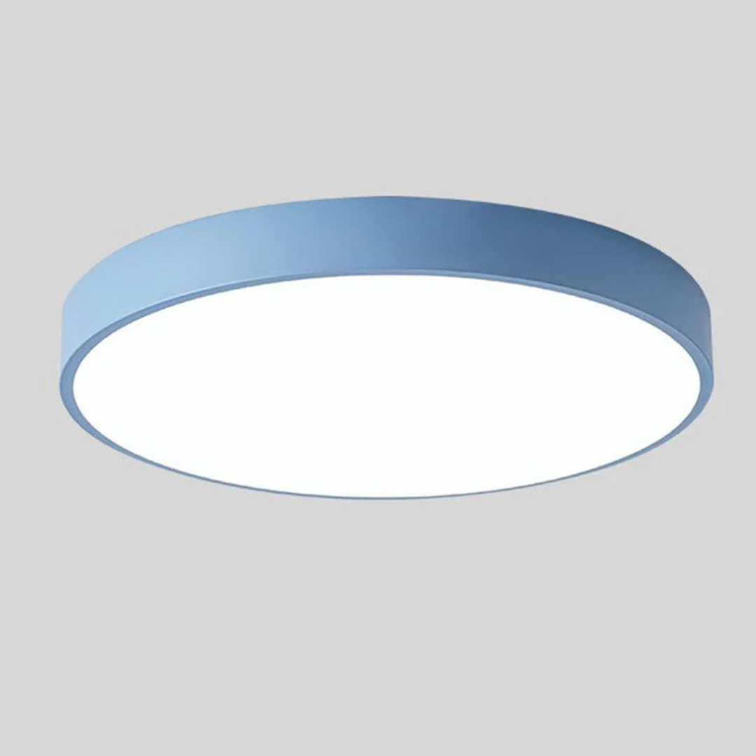 Wood Ceiling Light With Scandinavian Style And Warm LED Glow
