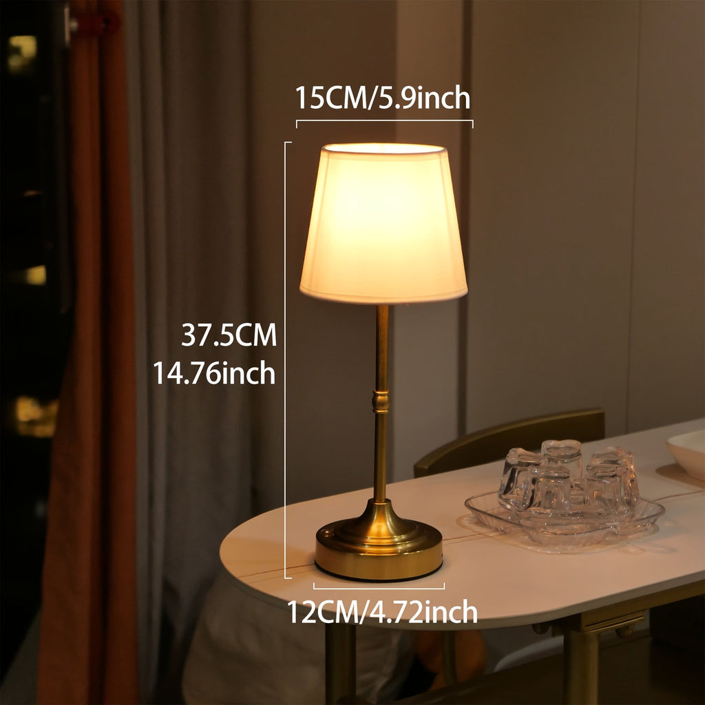 USB nabíjecí lampa s nastavitelným jasem, bezdrátová pro stoly