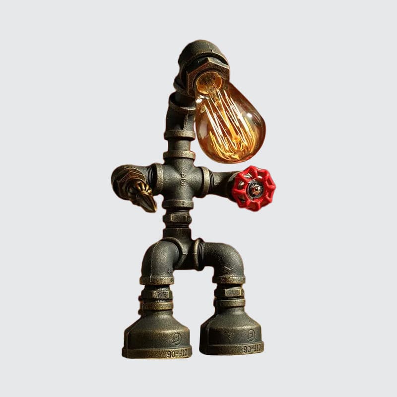 Lampă de masă robot AstraPulse Cyberpunk pentru fanii science fiction