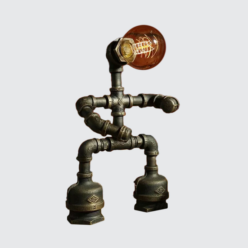 Lampă de masă robot AstraPulse Cyberpunk pentru fanii science fiction