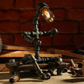 Lampă de masă robot AstraPulse Cyberpunk pentru fanii science fiction