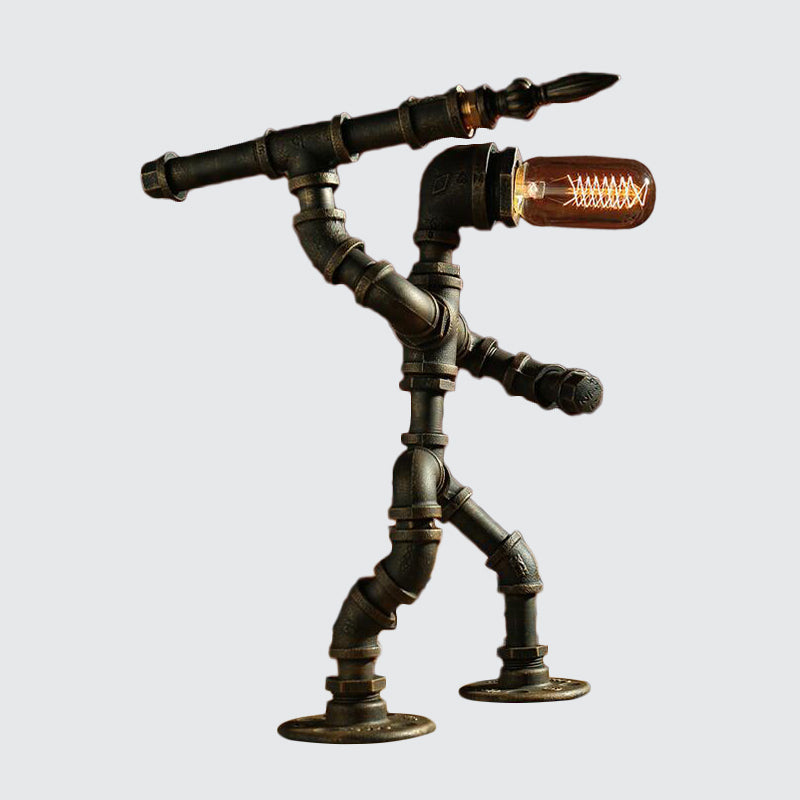 Lampă de masă robot AstraPulse Cyberpunk pentru fanii science fiction