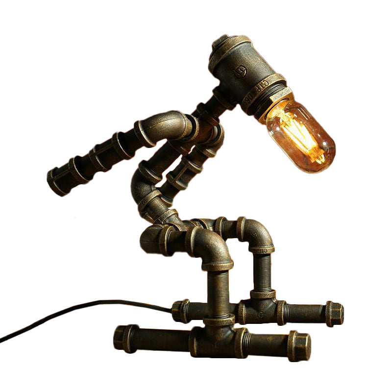 Lampă de masă robot AstraPulse Cyberpunk pentru fanii science fiction