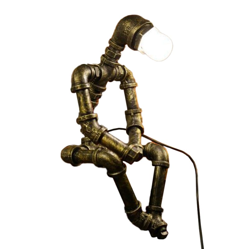 Lampă de masă robot AstraPulse Cyberpunk pentru fanii science fiction