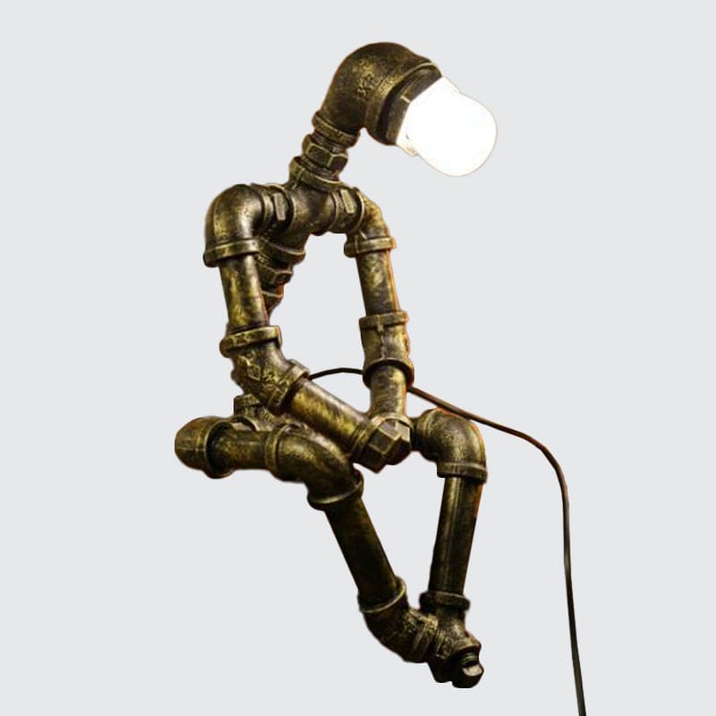 Lampă de masă robot AstraPulse Cyberpunk pentru fanii science fiction