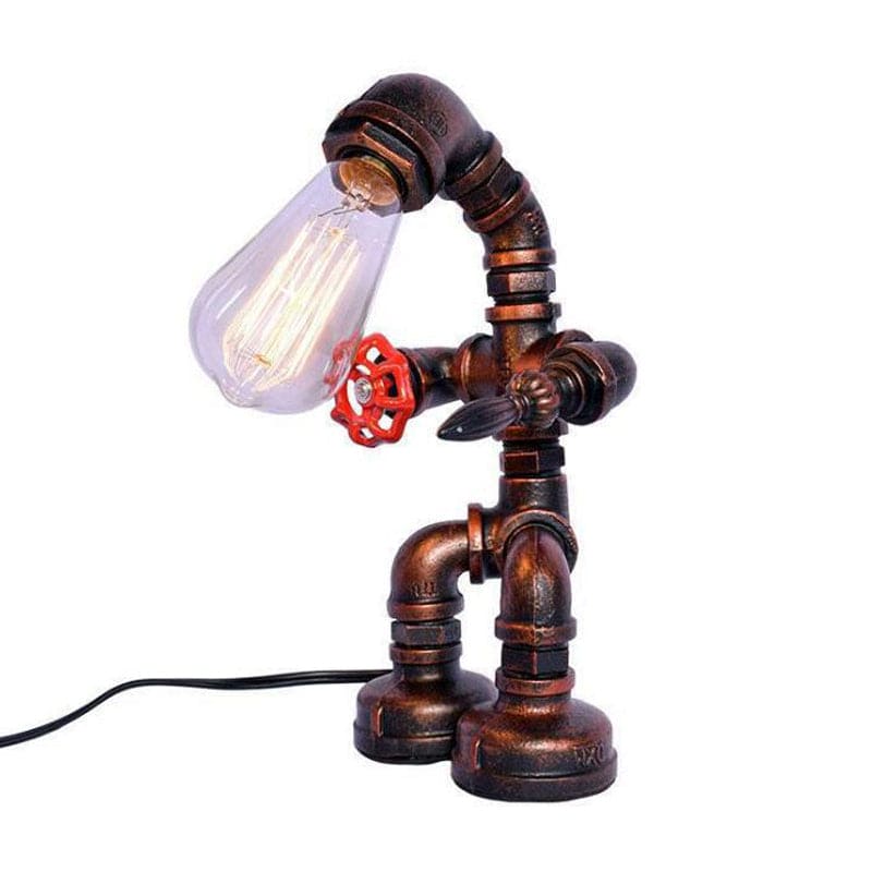 Lampă de masă robot AstraPulse Cyberpunk pentru fanii science fiction