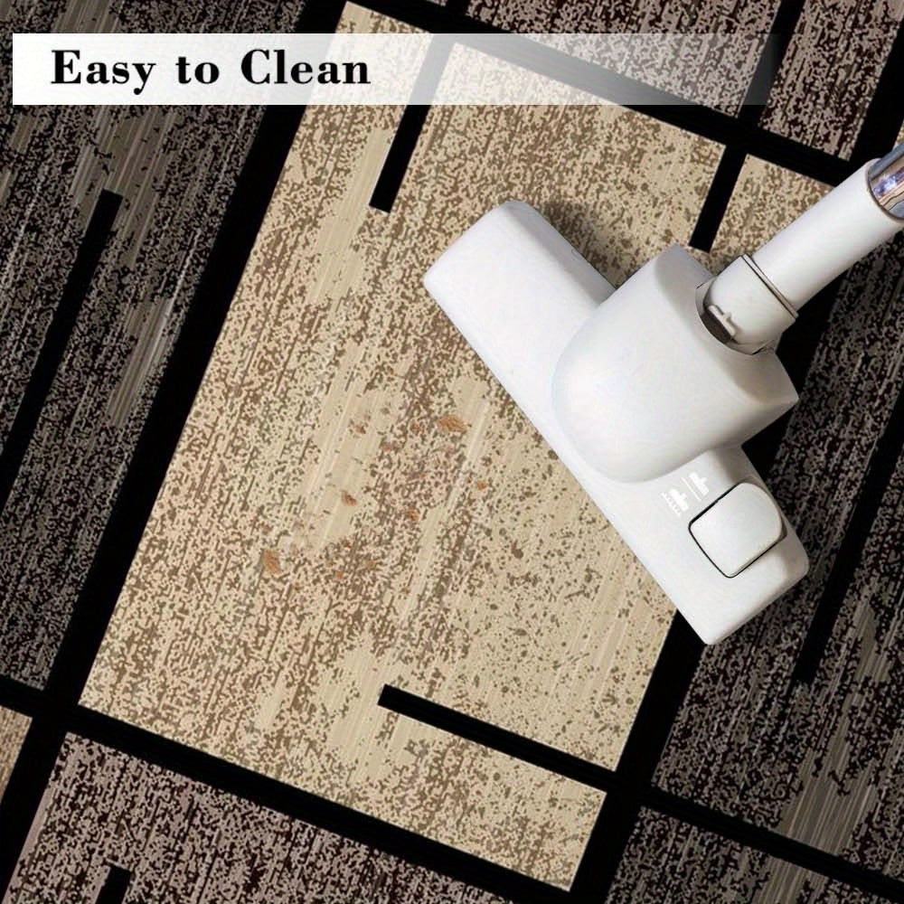 Tappeto Elegante Geometrico con Retro Antiscivolo Lavabile