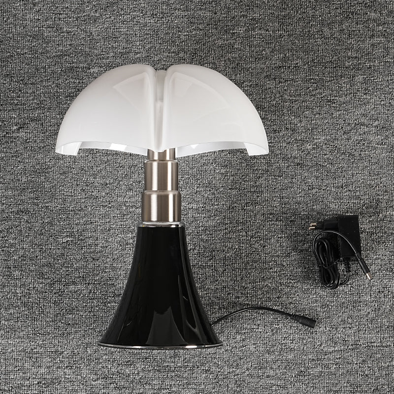 Retro moderní akcentní světlo s vintage LED stolní lampou