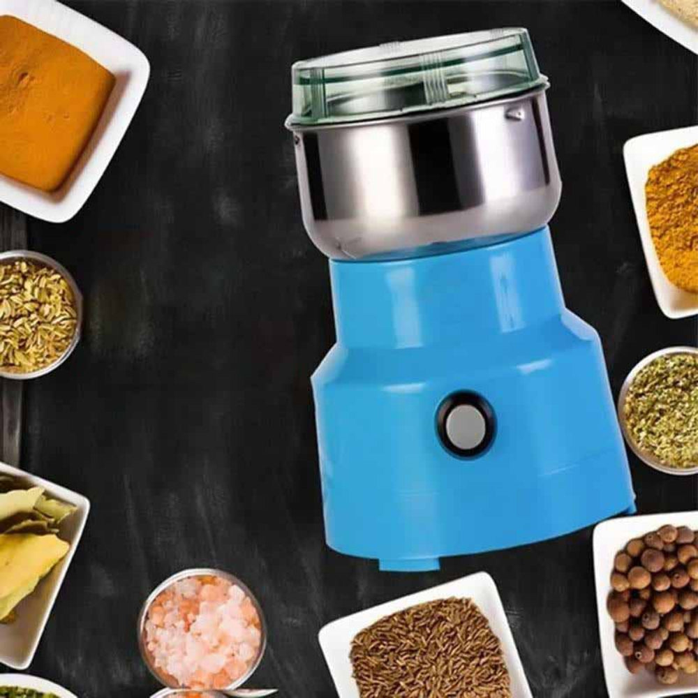 Elektrisk krydd- och kaffekvarn i rostfritt stål för köket