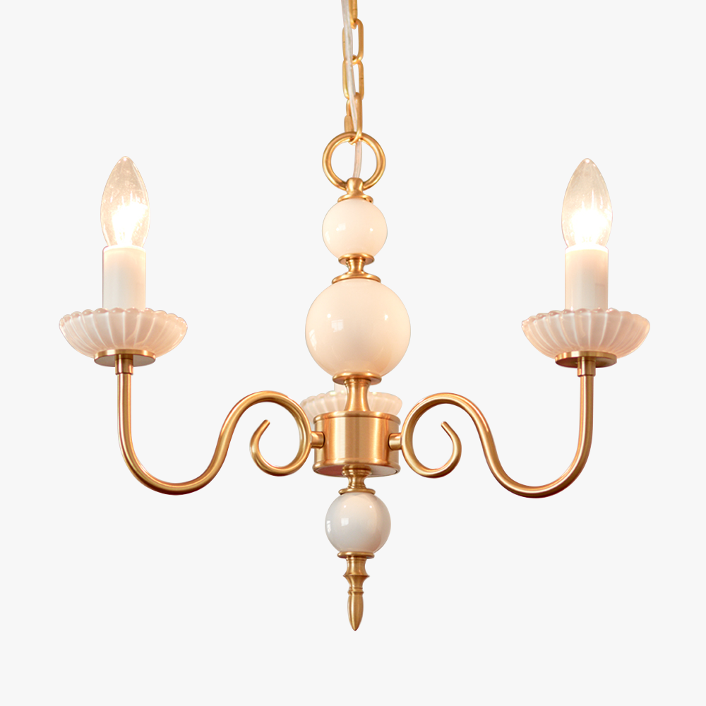 Novae Sleek Iron and Glass Pendant Light for Modern Bedrooms | Snurv