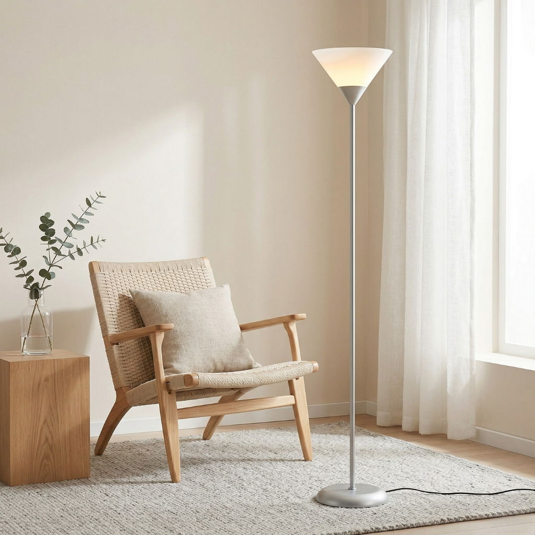 Lampadaire moderne avec luminosité réglable pour salons | Rosalyssa