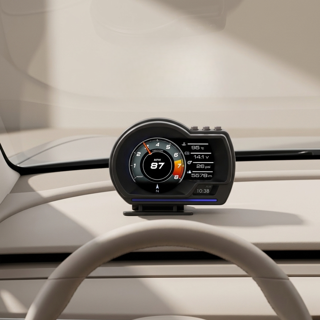 OBD2車用ヘッドアップディスプレイ 車両ダッシュ情報表示 | ロザリッサ