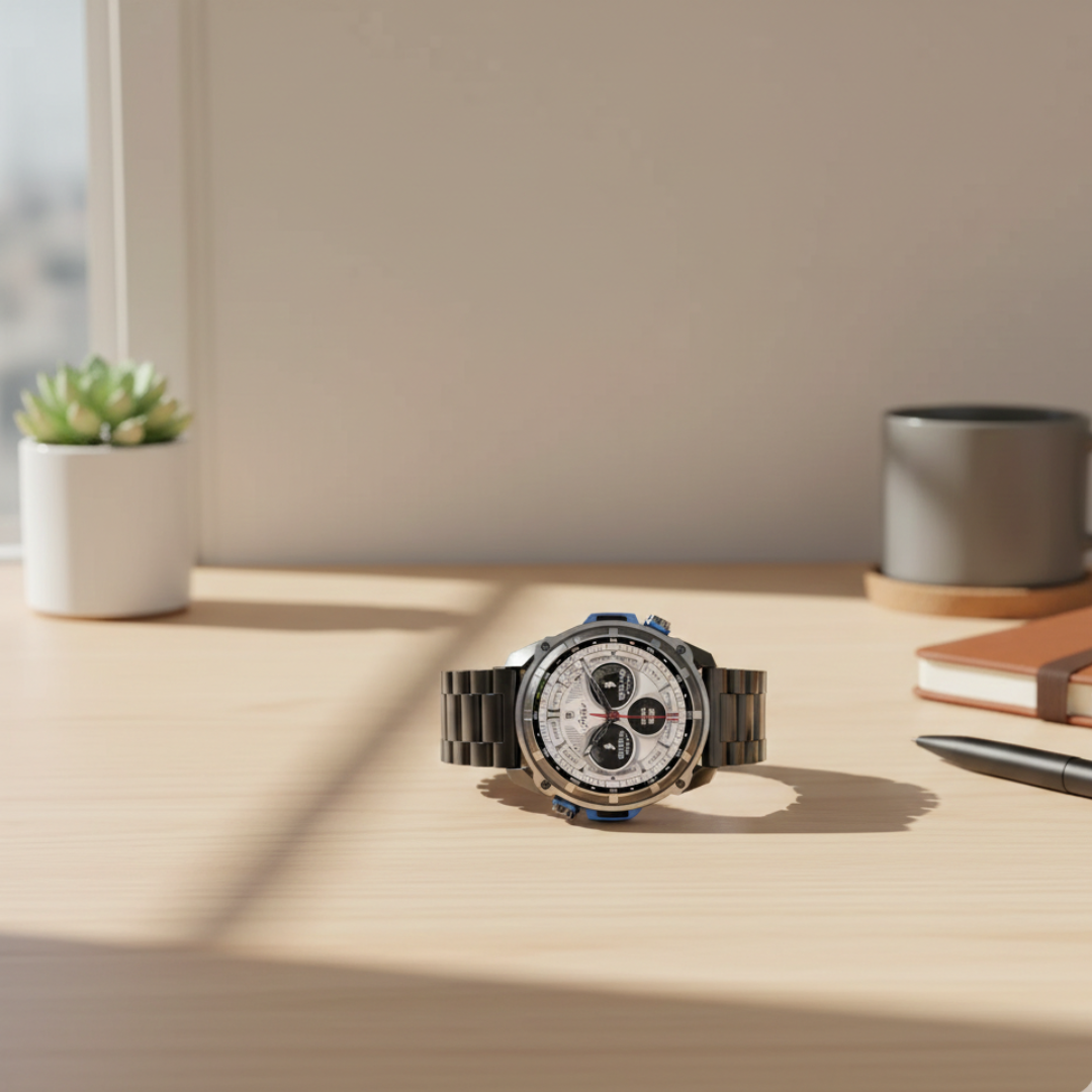 Smartwatch GPS impermeabile da esterno con mappe offline – Orologio attività | Rosalyssa