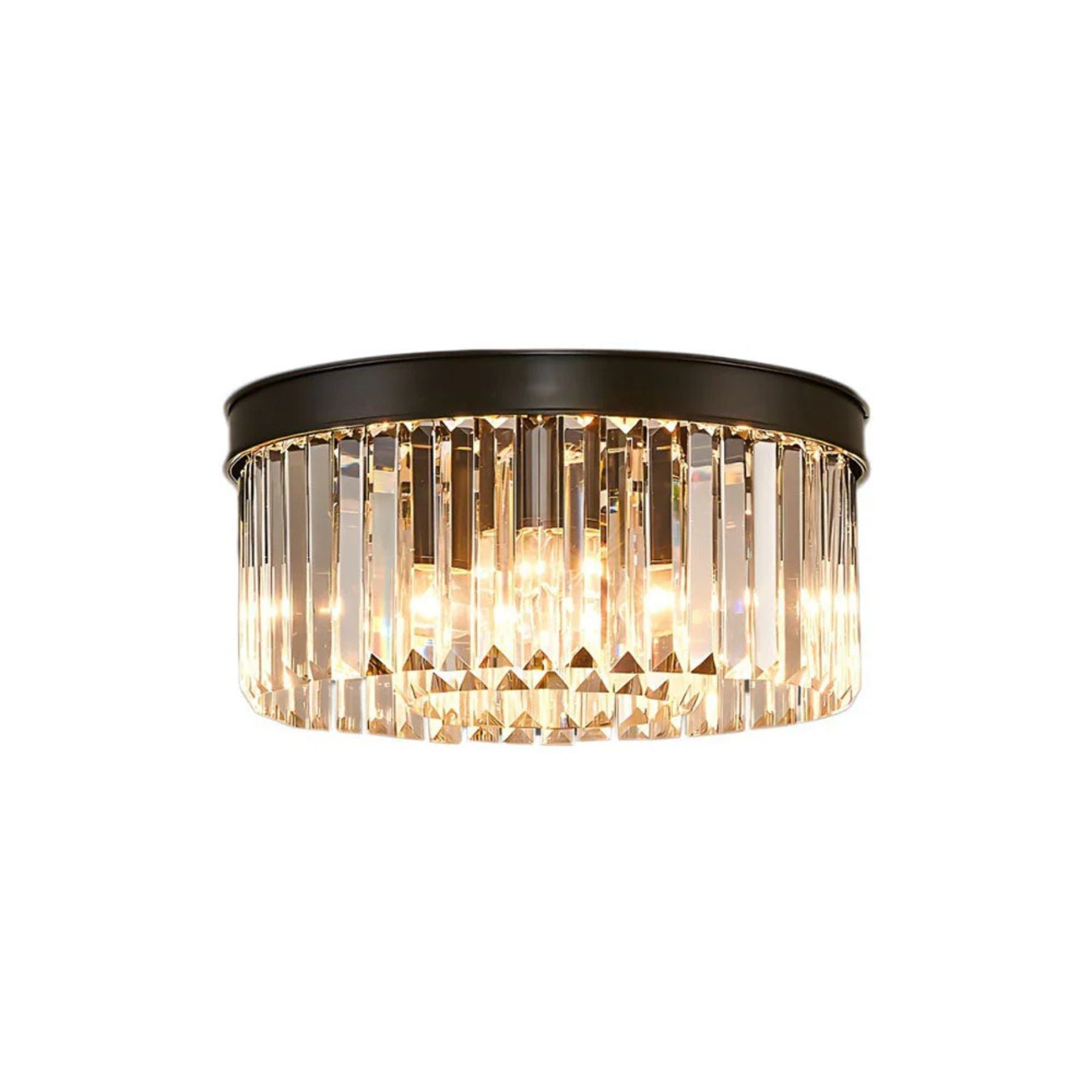 Stropní svítidlo Gold Crystal 40 cm 4x E14 obývací pokoj, chodba, ložnice