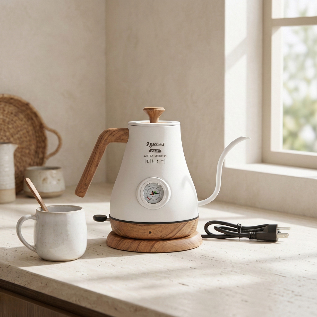 Stainless Steel Electric Kettle With Fast Boil Capability | Rosalyssa