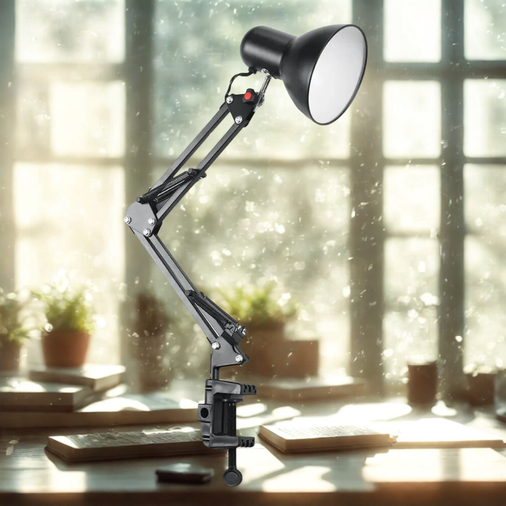 Lampe de table moderne réglable pour bureau à domicile et salon | Rosalyssa