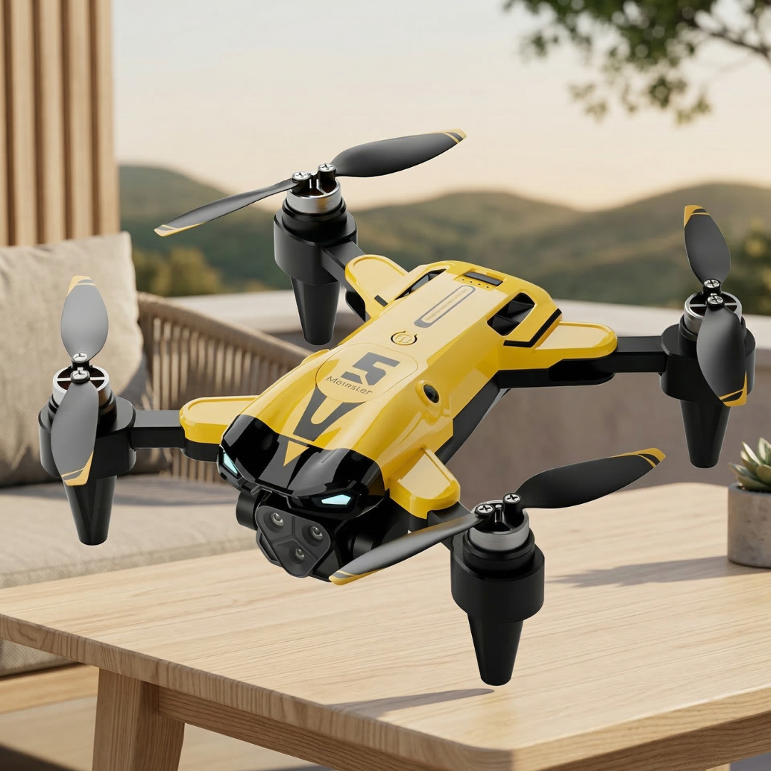 Dron 8K z potrójnym systemem kamer do szczegółowego obrazowania z powietrza | Rosalyssa