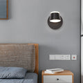 Lampa ścienna LED Aurora z obrotowym cylindrycznym kloszem i opcjami 1/2/3 płomieni