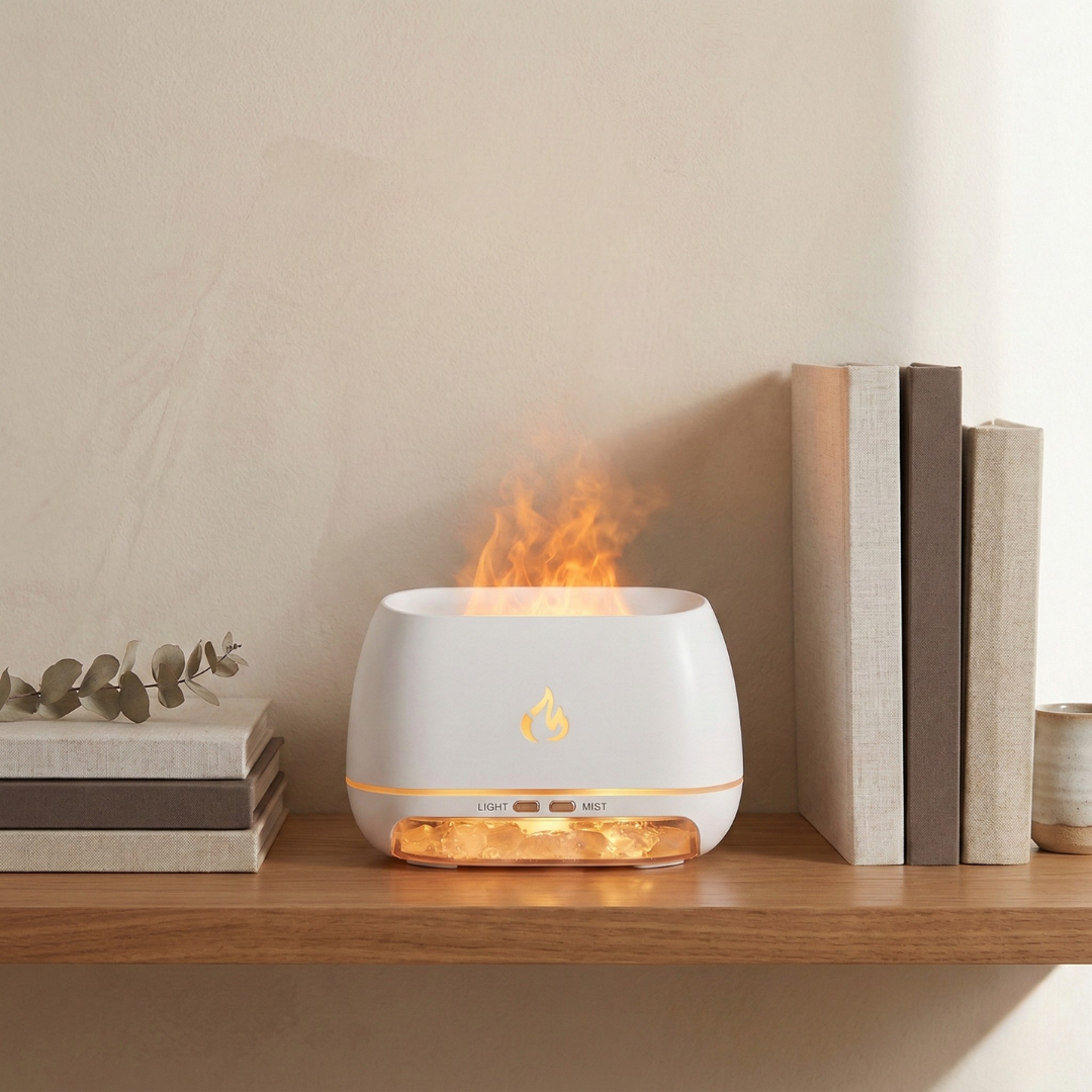 Himalaya Salt Luftfugter til Hjemme- og Kontorbrug | Rosalyssa