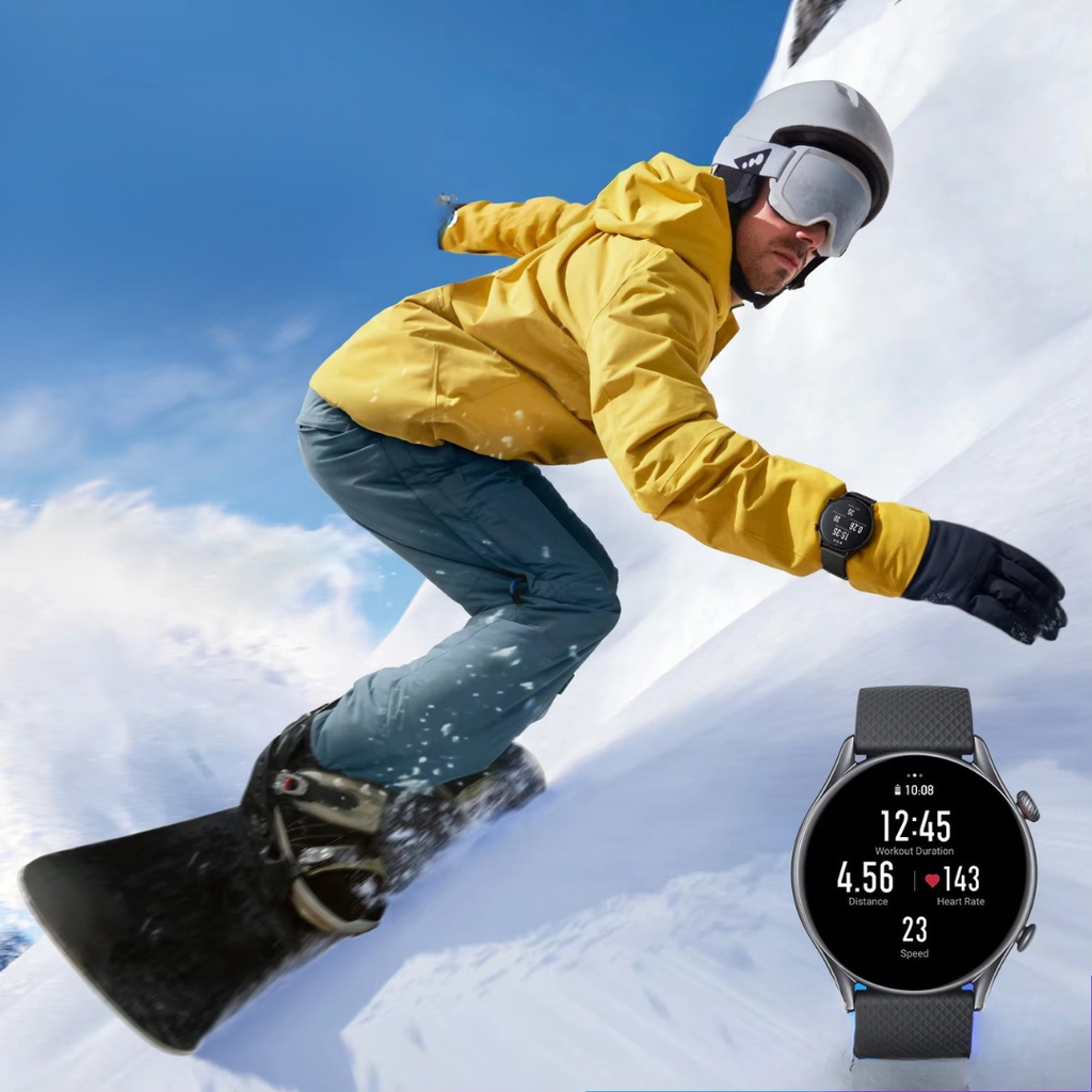 Fitness Smartwatch With AMOLED Display Activity Tracker And Bluetooth Watch | Rosalyssa