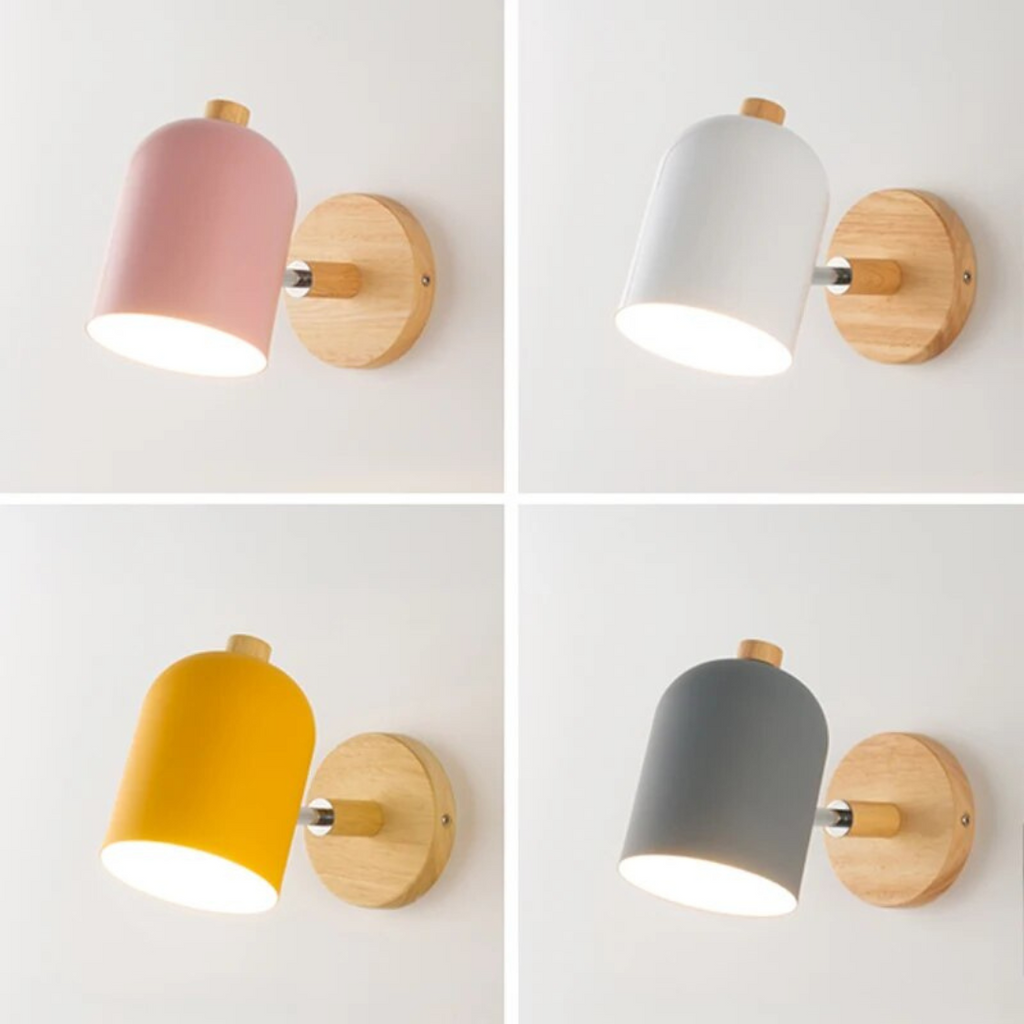Applique Murale en Bois Nordique Drelis pour Espaces de Vie Design Minimaliste