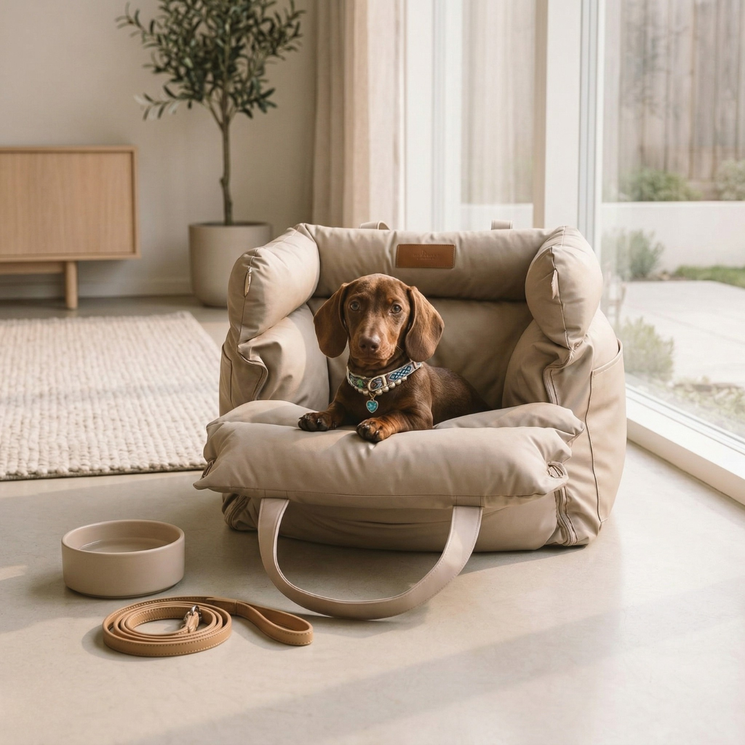 Waterproof Dog Car Seat For Everyday Travel And Trips | Rosalyssa