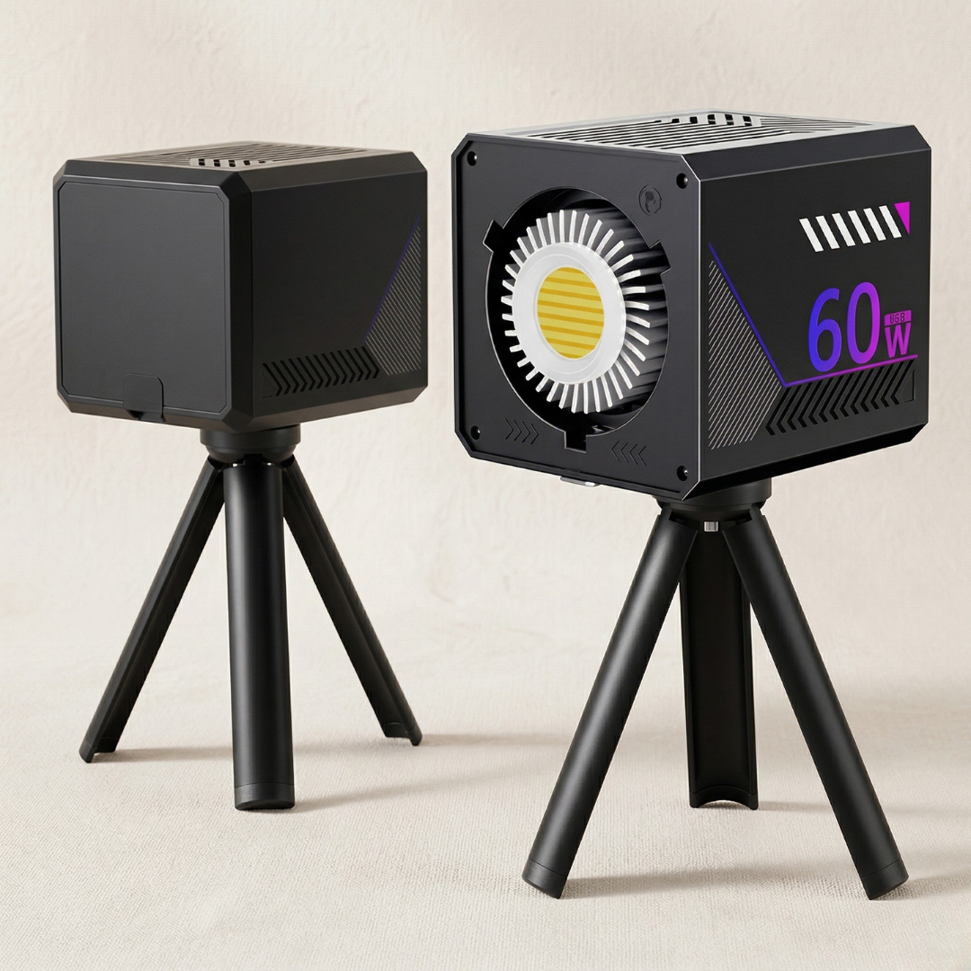 Portable RGB Video Light for Photography and Streaming | Rosalyssa