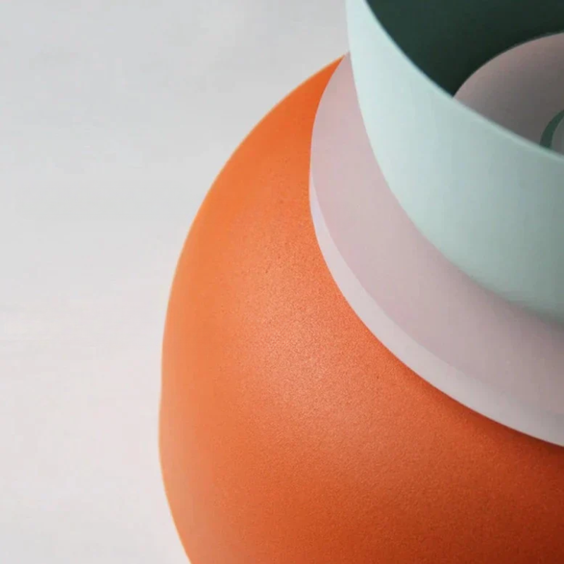 Macaron Pendellampa: Pastell Nordisk Taklampa