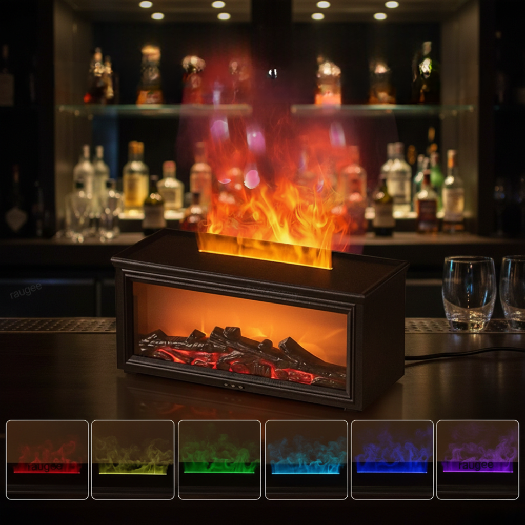 Flame Mist Ultrasonic Aroma Diffuser For Home Or Office | Rosalyssa